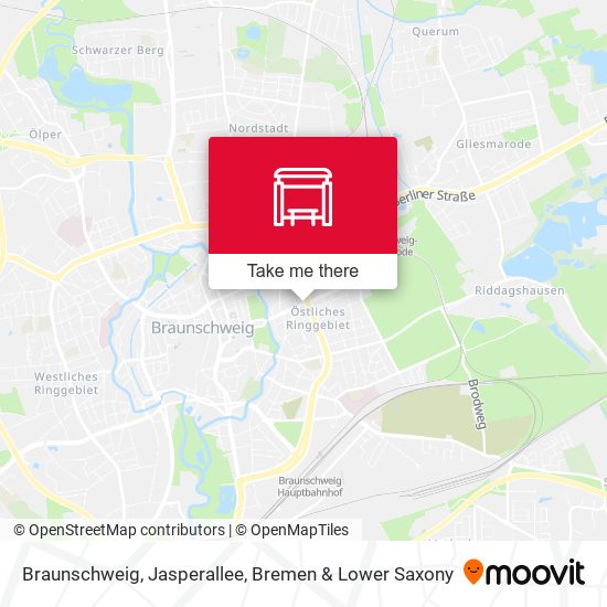 Braunschweig, Jasperallee map