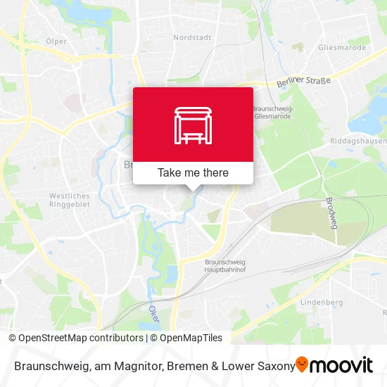 Braunschweig, am Magnitor map