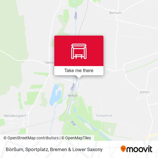 Börßum, Sportplatz map