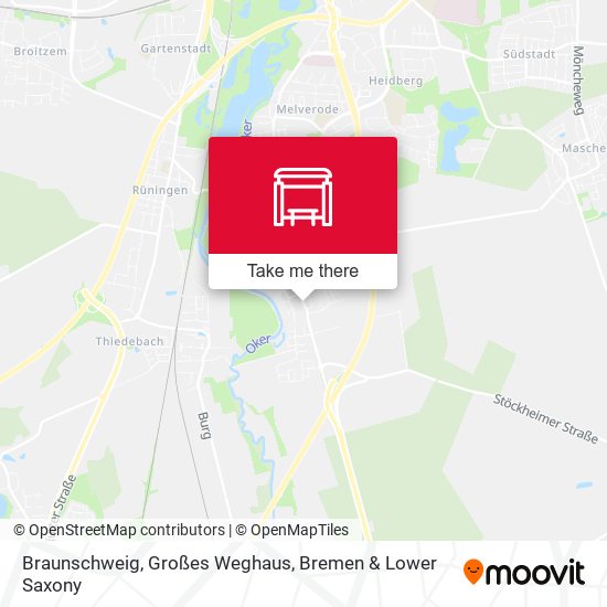 Braunschweig, Großes Weghaus map