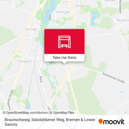 Braunschweig, Salzdahlumer Weg map