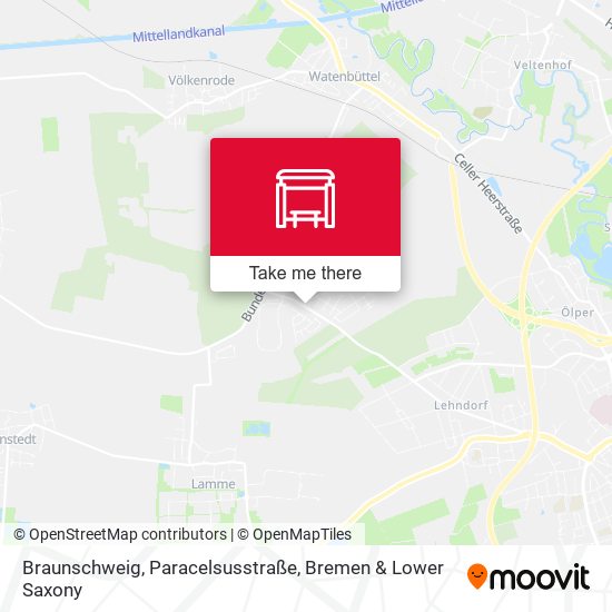 Braunschweig, Paracelsusstraße map