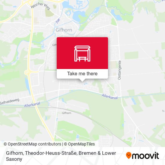 Gifhorn, Theodor-Heuss-Straße map