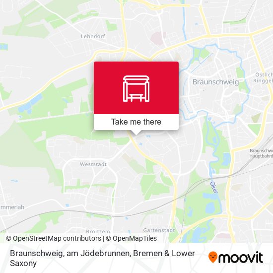 Braunschweig, am Jödebrunnen map