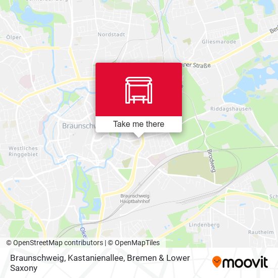 Braunschweig, Kastanienallee map