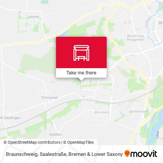 Braunschweig, Saalestraße map