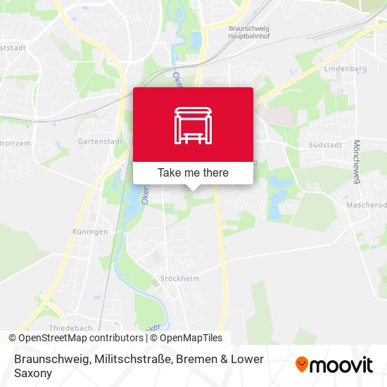 Braunschweig, Militschstraße map
