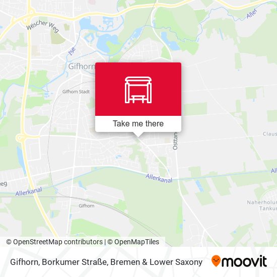 Gifhorn, Borkumer Straße map