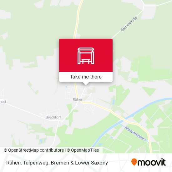 Rühen, Tulpenweg map