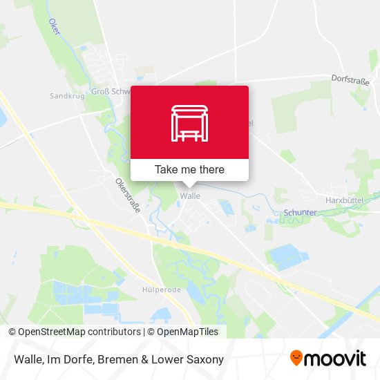 Walle, Im Dorfe map