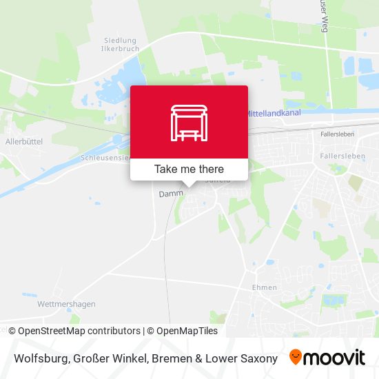 Wolfsburg, Großer Winkel map