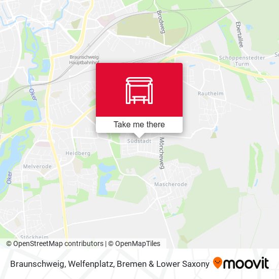 Braunschweig, Welfenplatz map