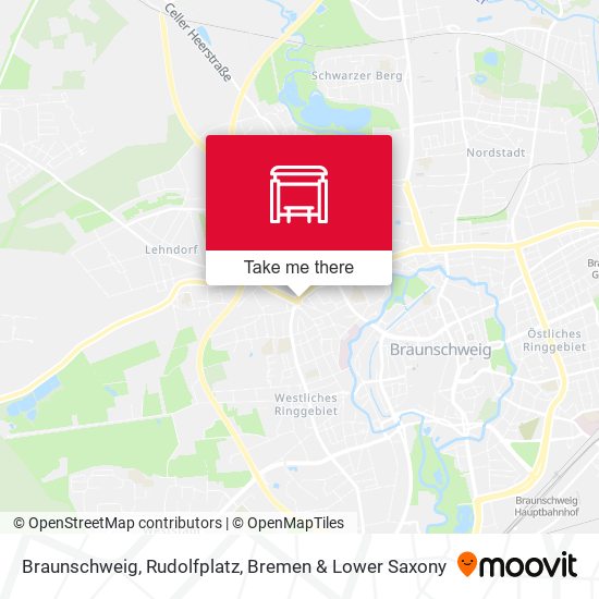 Braunschweig, Rudolfplatz map