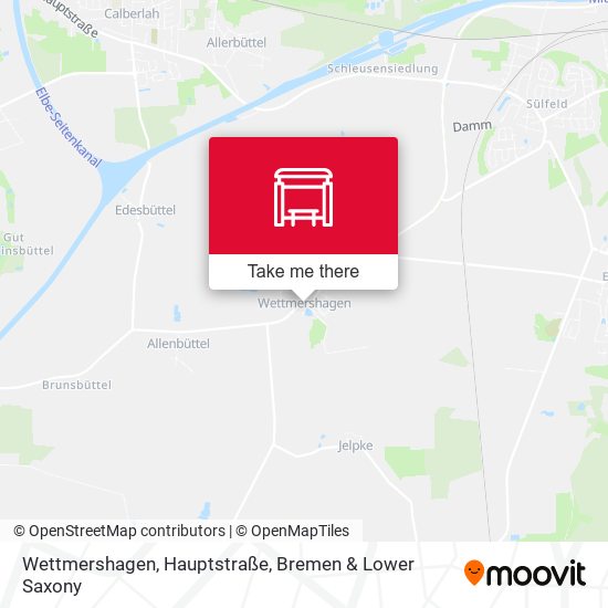 Wettmershagen, Hauptstraße map