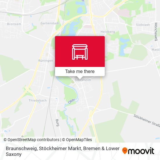 Braunschweig, Stöckheimer Markt map