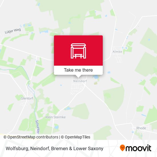 Wolfsburg, Neindorf map