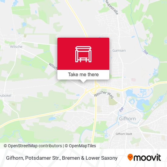 Gifhorn, Potsdamer Str. map
