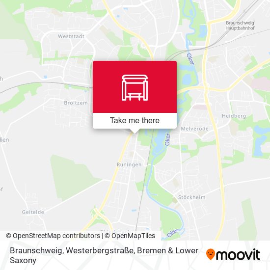 Braunschweig, Westerbergstraße map