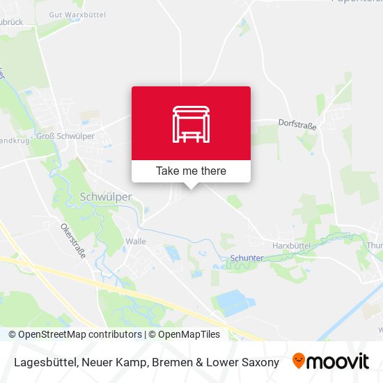 Lagesbüttel, Neuer Kamp map