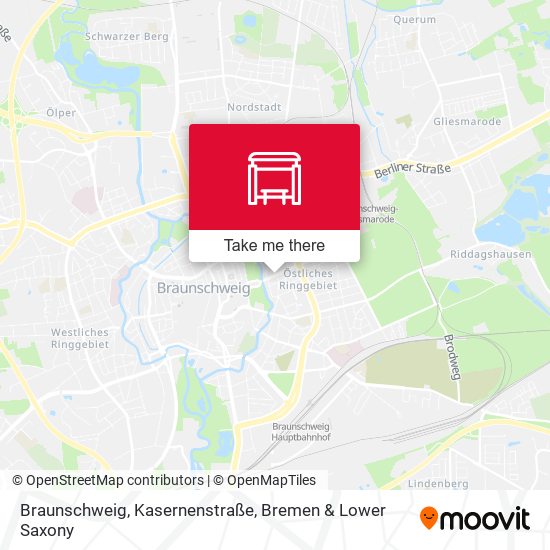 Braunschweig, Kasernenstraße map