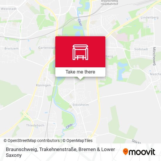Braunschweig, Trakehnenstraße map