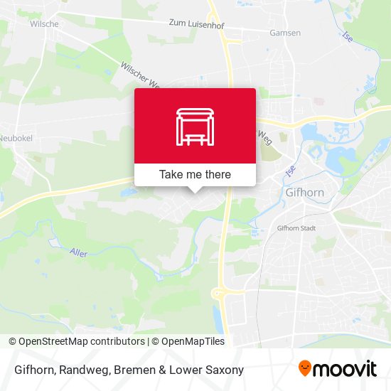 Gifhorn, Randweg map