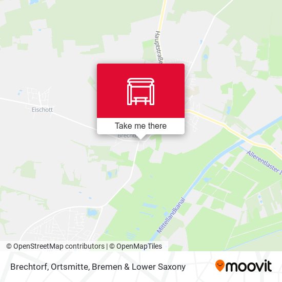 Brechtorf, Ortsmitte map