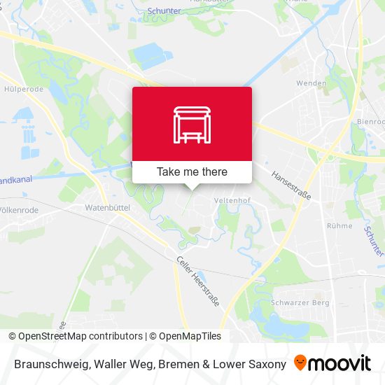Braunschweig, Waller Weg map