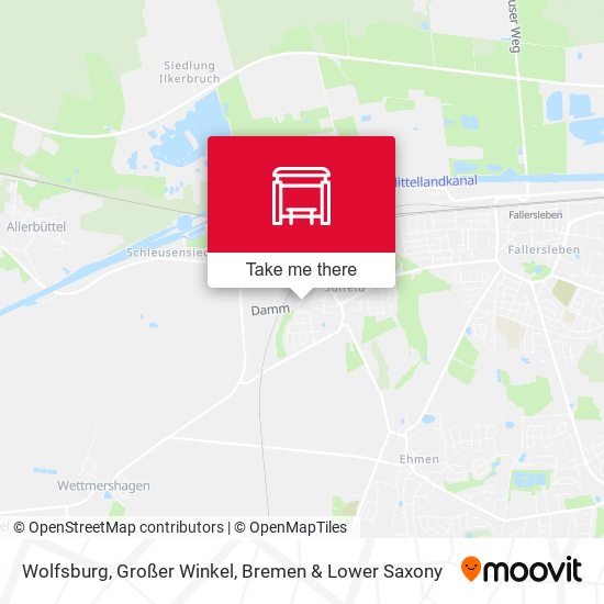 Wolfsburg, Großer Winkel map