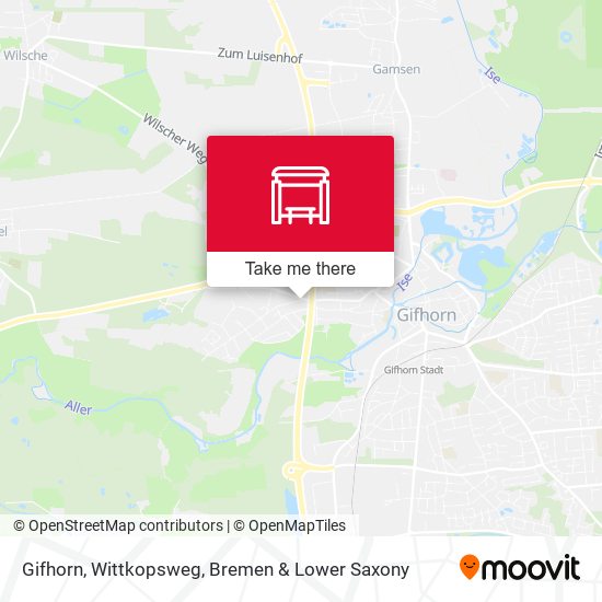 Gifhorn, Wittkopsweg map