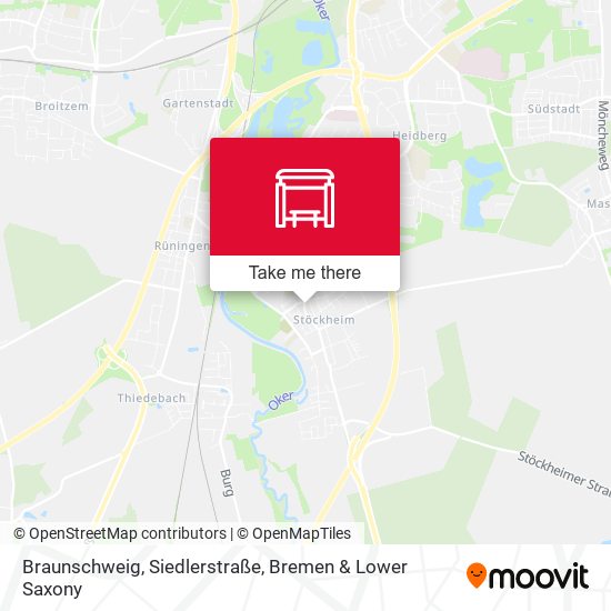 Braunschweig, Siedlerstraße map