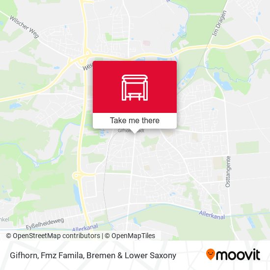 Gifhorn, Fmz Famila map
