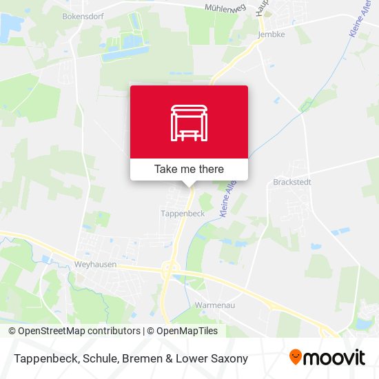 Tappenbeck, Schule map