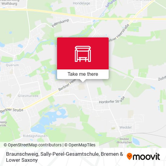 Braunschweig, Sally-Perel-Gesamtschule map