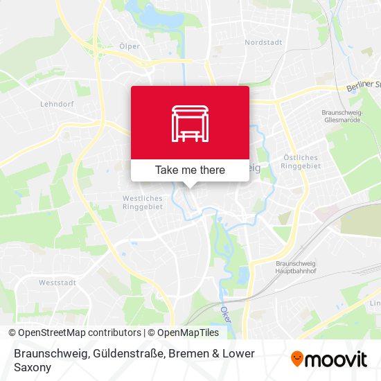 Braunschweig, Güldenstraße map