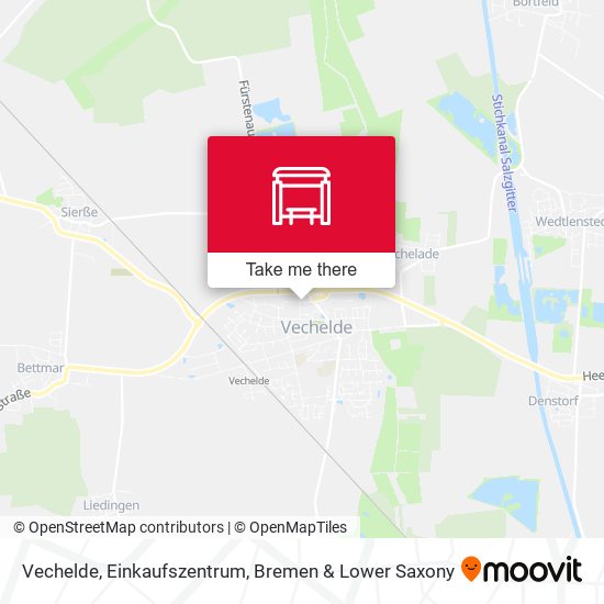 Vechelde, Einkaufszentrum map