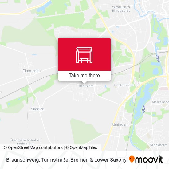 Braunschweig, Turmstraße map