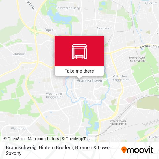 Braunschweig, Hintern Brüdern map