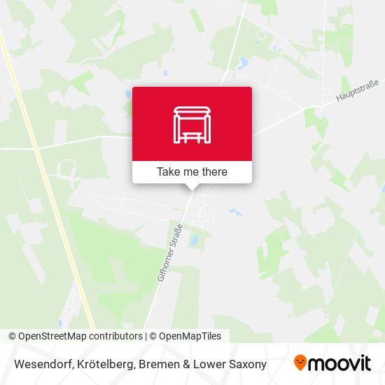 Wesendorf, Krötelberg map