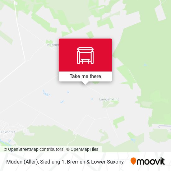 Müden (Aller), Siedlung 1 map