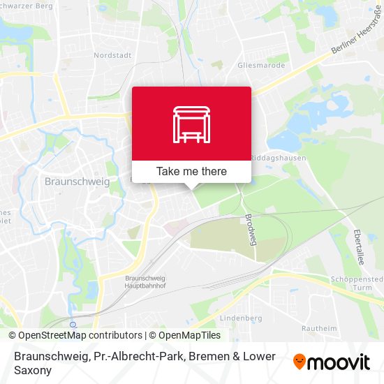 Braunschweig, Pr.-Albrecht-Park map