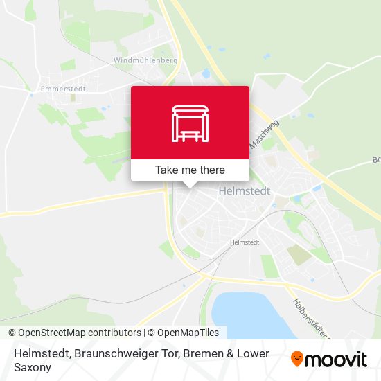 Helmstedt, Braunschweiger Tor map