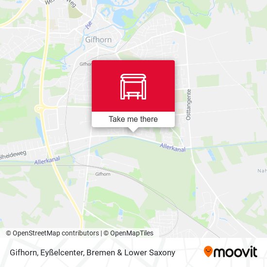 Gifhorn, Eyßelcenter map