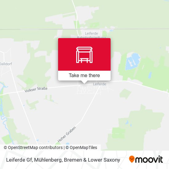 Leiferde Gf, Mühlenberg map