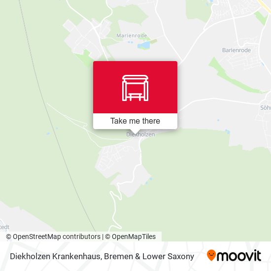 Diekholzen Krankenhaus map
