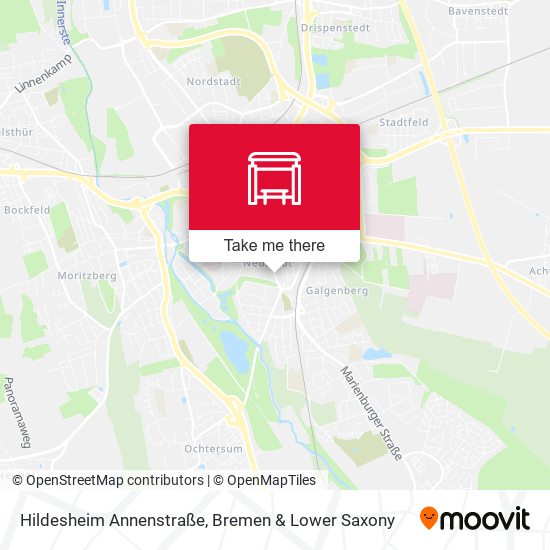 Hildesheim Annenstraße map