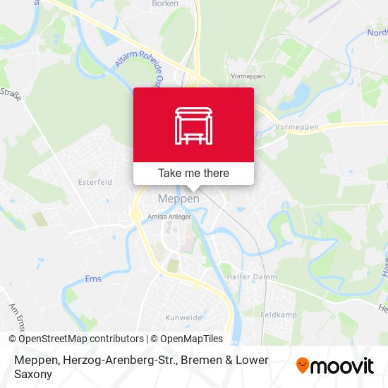 Meppen, Herzog-Arenberg-Str. map