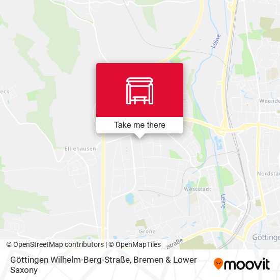 Göttingen Wilhelm-Berg-Straße map