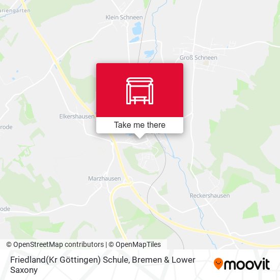 Friedland(Kr Göttingen) Schule map