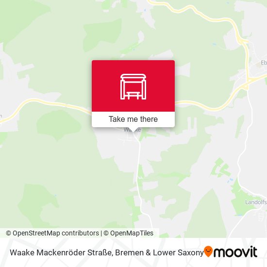 Waake Mackenröder Straße map